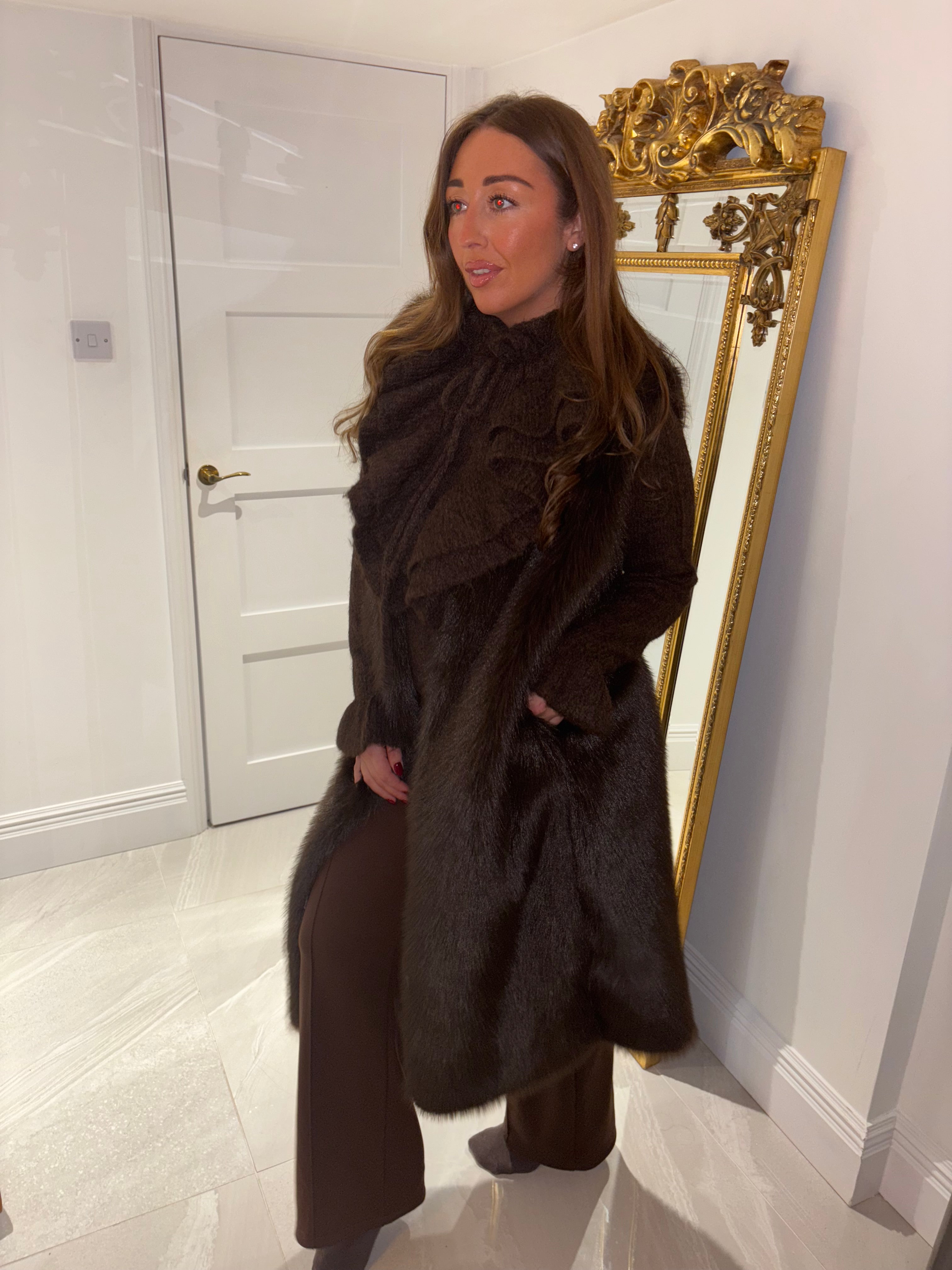 ASPEN FAUX FUR GILLET